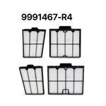 9991467-R4 مجموعة ألواح فلتر فائقة النعومة لروبوت الدولفين Active 20 Explorer E30 M600 Proteus