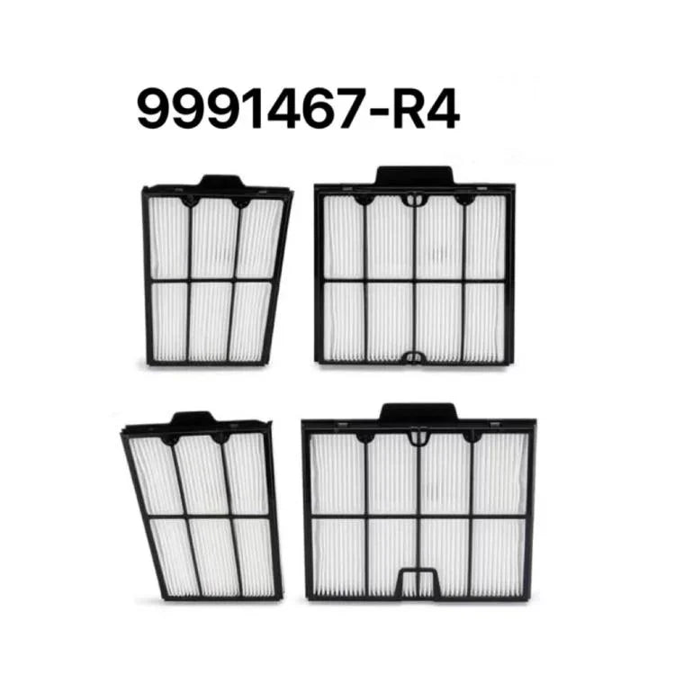 9991467-R4 مجموعة ألواح فلتر فائقة النعومة لروبوت الدولفين Active 20 Explorer E30 M600 Proteus
