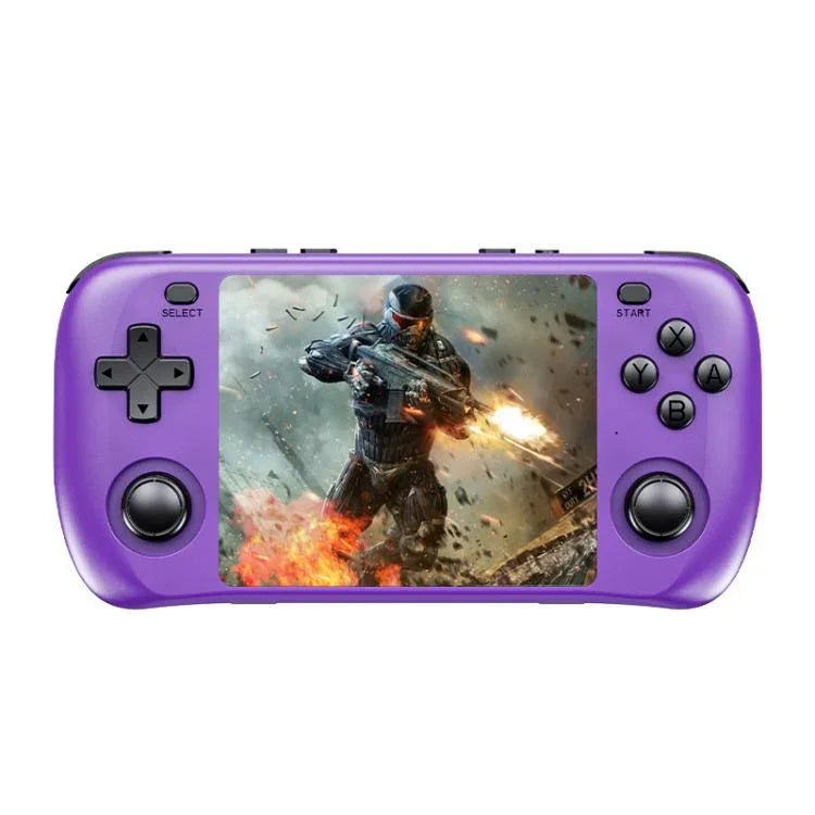جهاز ألعاب PSP ريترو بشاشة IPS HD بحجم 3.5 بوصة نظام Linux GBA محمول، 64G، 128G