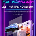 جهاز ألعاب PSP ريترو بشاشة IPS HD بحجم 3.5 بوصة نظام Linux GBA محمول، 64G، 128G