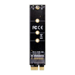 تحويل ذاكرة PCIe x1 منفذ واحد M.2 NVMe SSD SUNWEIT ST522، ST522