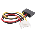 كابل طاقة DVR 4 دبابيس إلى SATA 15 دبابيس لكابل HDD، 4 دبابيس إلى SATA 15 دبابيس