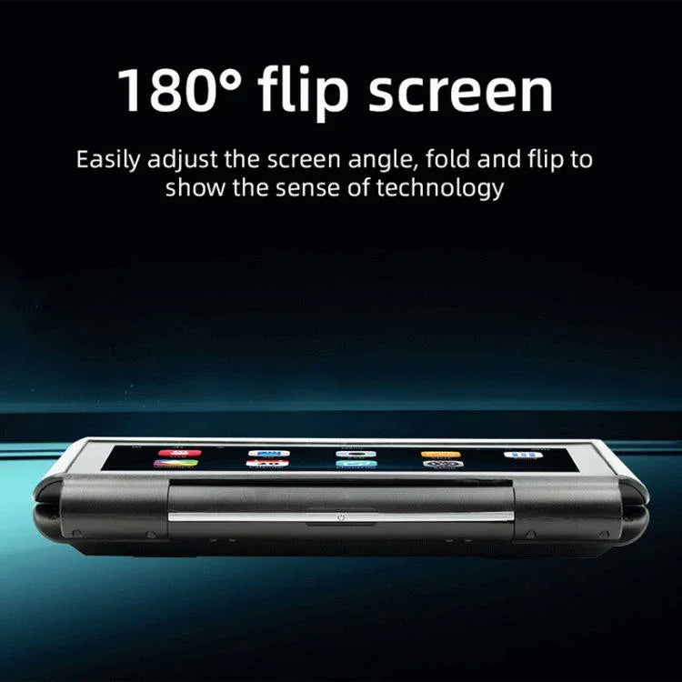 مشغل MP5 للسيارة بحجم 6.86 بوصة قابل للطي مع بلوتوث ودعم MirrorLink/CarPlay/Android Auto، B5370، B5370 مع كاميرا عكسية 4 LED، B5370 مع كاميرا عكسية 8 LED، B5370 مع كاميرا عكسية 12 LED