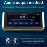 مشغل MP5 للسيارة بحجم 6.86 بوصة قابل للطي مع بلوتوث ودعم MirrorLink/CarPlay/Android Auto، B5370، B5370 مع كاميرا عكسية 4 LED، B5370 مع كاميرا عكسية 8 LED، B5370 مع كاميرا عكسية 12 LED