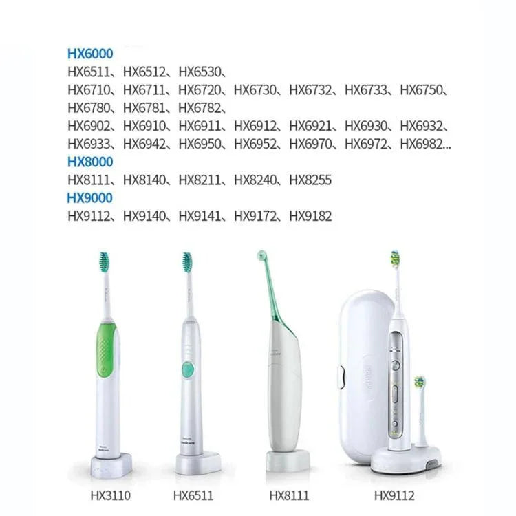شاحن USB HX6100 لفرشاة أسنان Philips HX2421 / HX3216 / HX6322 / HX6511، وغيرها، شاحن USB