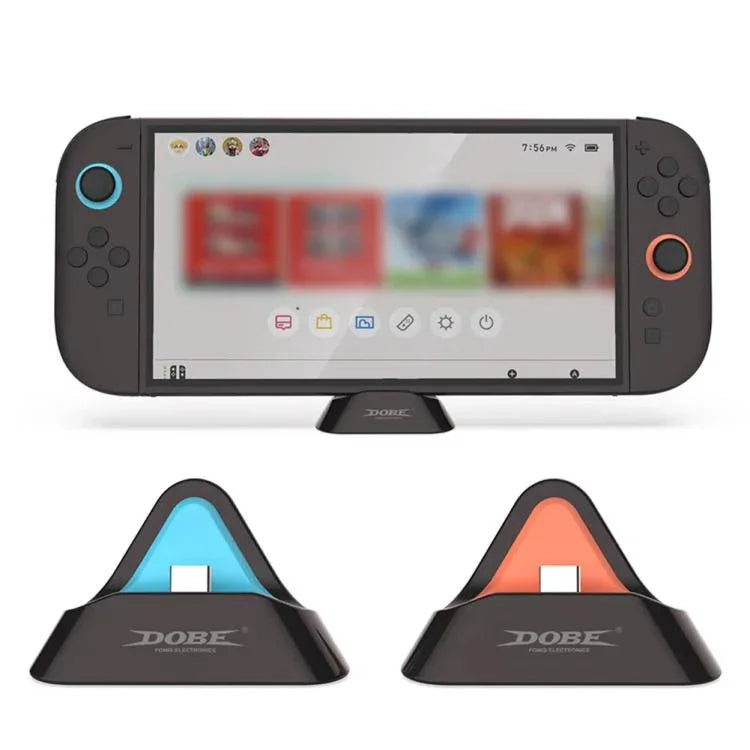 محطة شحن وحدة تحكم DOBE لجهاز Nintendo Switch 2/Switch/Switch OLED/Switch Lite، TNS-3170