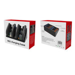 قاعدة شحن 4 في 1 لجهاز Nintendo Switch 2 لشحن 4 وحدات تحكم مع 4 فتحات لبطاقات الذاكرة، HBS-2803