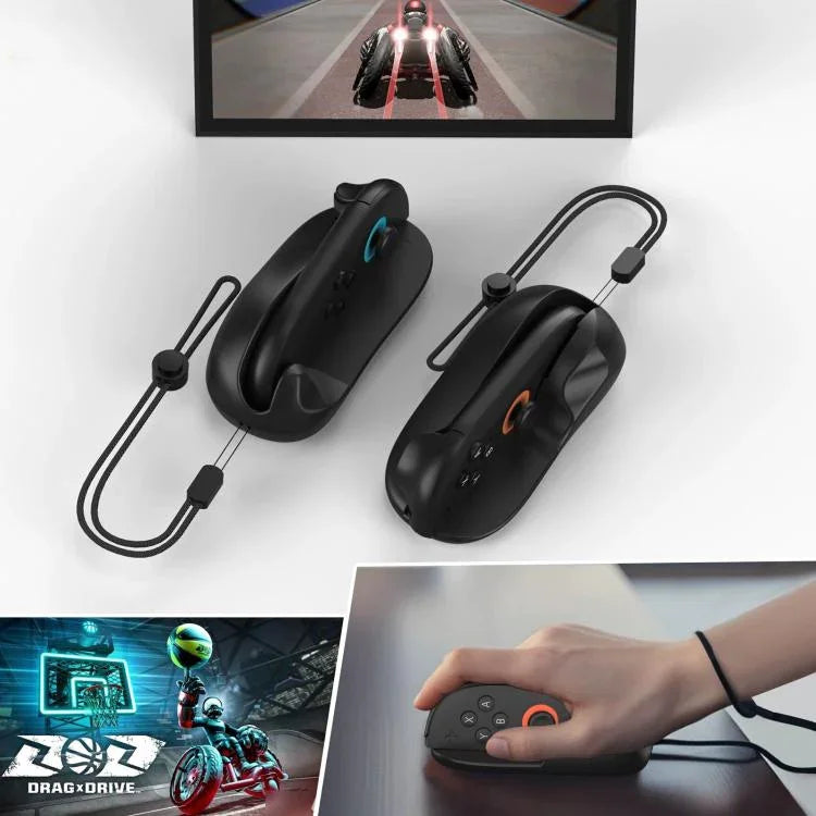 لجهاز Nintendo Switch 2 Joy-Con، 2 قطع / عبوة، محول فأرة محمول صغير مع حامل وحدة تحكم يمين ويسار، JYS-NS2296