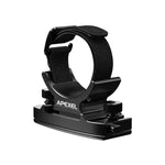 مجموعة تثبيت منظار APEXEL BinoClamp Pro مع إطلاق سريع وحامل منظار من الألمنيوم دوار 360 درجة، APL-F007