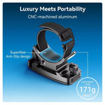 مجموعة تثبيت منظار APEXEL BinoClamp Pro مع إطلاق سريع وحامل منظار من الألمنيوم دوار 360 درجة، APL-F007