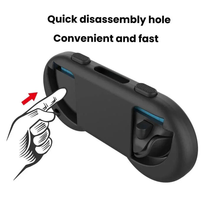 لـ Nintendo Switch 2 زوج من مقابض Joy-Con مريحة مع حزام معصم قابل للتعديل