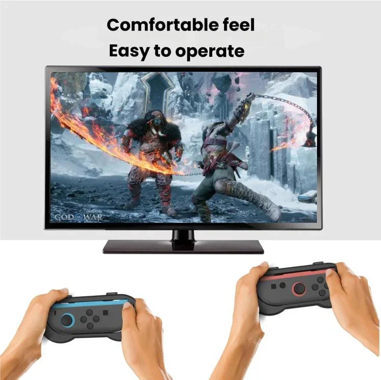 لـ Nintendo Switch 2 زوج من مقابض Joy-Con مريحة مع حزام معصم قابل للتعديل