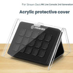 غطاء أكريليك مقاوم للغبار لجهاز Elgato Stream Deck MK.2 Live Console