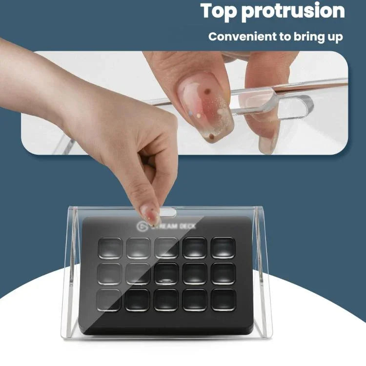 غطاء أكريليك مقاوم للغبار لجهاز Elgato Stream Deck MK.2 Live Console