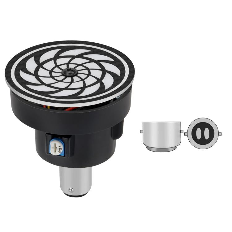 Highlight Motorcycle Rotating Brake Lights LED Tail Lights Modified Car Lights, Windmill, Gear, Bauhinia Flower, Whirlwind, Million Flowers, Compass