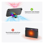 قاعدة تلفاز 4K 60Hz 5 في 1 مع منفذ إيثرنت جيجابت وإضاءة محيطية RGB لجهاز Nintendo Switch 2 من JYS