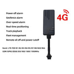 جهاز تحديد المواقع GPS للسيارات 4G مع مقياس الأقمار الصناعية لأمريكا الجنوبية ومضاد للسرقة، J16