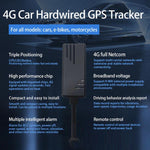 جهاز تحديد المواقع GPS للسيارات 4G مع مقياس الأقمار الصناعية لأمريكا الجنوبية ومضاد للسرقة، J16