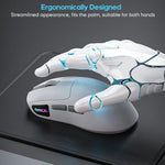 ماوس ألعاب IMICE G900، 6 أزرار، دقة 12800 DPI، ماوس لاسلكي ثلاثي الوضع قابل لإعادة الشحن