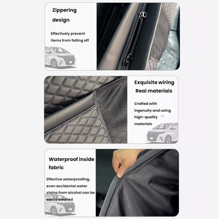 For Toyota Alphard/Vellfire 105x52cm Trunk Storage Bag, 2008-2015 20 Series, 2015-2022 30 Series, 2023-2024 40 Series
