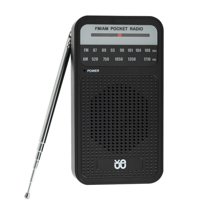 راديو محمول بمؤشر لقنوات AM/FM كاملة النطاق