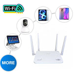 4G Wireless Plug Card Router LTE 4G Hotspot Mobile Router, EU Plug, C303