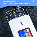 MF801 4G CAT7 ثنائي النطاق محمول WIFI LTE 300M راوتر لاسلكي قابل للتوصيل شاشة ملونة ميفي نقطة اتصال متنقلة، MF801