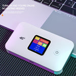 MF801 4G CAT7 ثنائي النطاق محمول WIFI LTE 300M راوتر لاسلكي قابل للتوصيل شاشة ملونة ميفي نقطة اتصال متنقلة، MF801