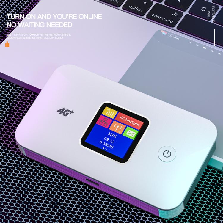 MF801 4G CAT7 ثنائي النطاق محمول WIFI LTE 300M راوتر لاسلكي قابل للتوصيل شاشة ملونة ميفي نقطة اتصال متنقلة، MF801