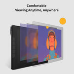 شاشة رسم رقمية VEIKK VK1600 مقاس 15.6 بوصة شاشة رسم إلكترونية متوافقة مع الهاتف المحمول