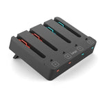 قاعدة شحن 4 في 1 من ipega لشحن وحدة تحكم Nintendo Switch 2 / Joy-Con، PG-SW2081