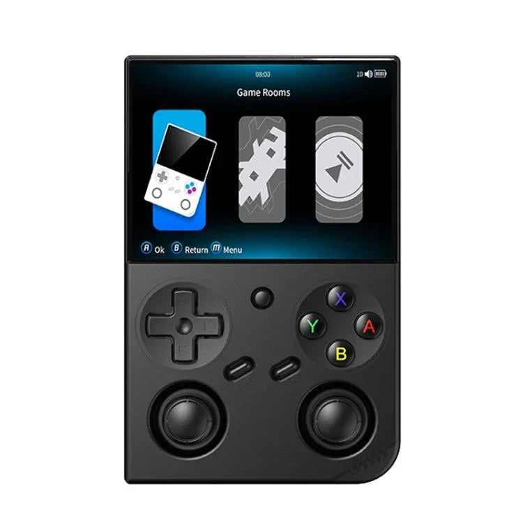جهاز ألعاب محمول رجعي ANBERNIC RG 35XXPro بشاشة 3.5 بوصة، نظام Linux 64-بت، ذاكرة 64G+128G، 64G+256G