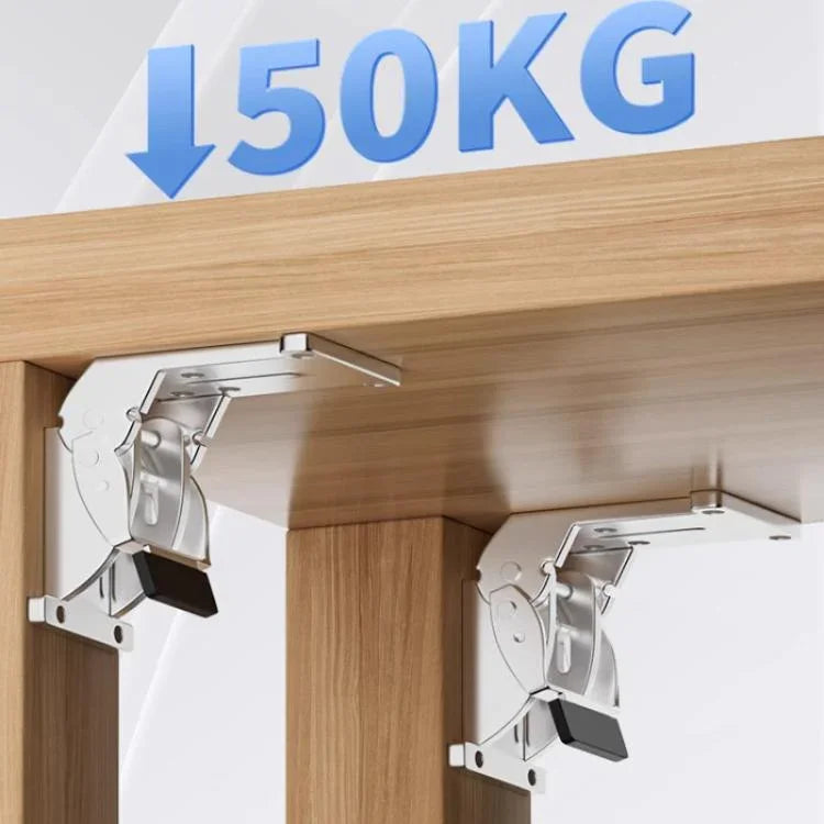 90-degree Self-Locking Folding Hinge Table Chair Bed Leg Foldable Support Brackets