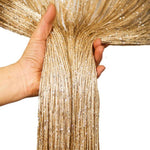 Dense Tassel Door Curtain Home Living Room Partition Decorative Curtain, 0.9 x 1.9m