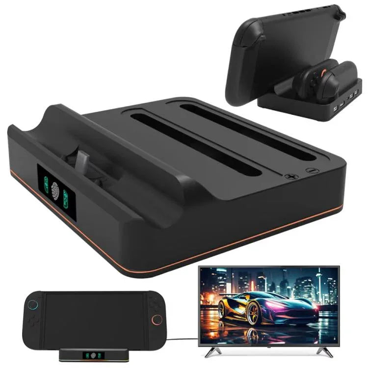 قاعدة شحن لوحدة تحكم جهاز نينتندو سويتش 2 KJH مع مخرج HDMI بدقة 1080P 60 هرتز، KJH-NS2-027
