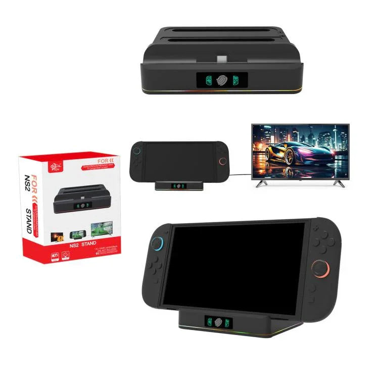 قاعدة شحن لوحدة تحكم جهاز نينتندو سويتش 2 KJH مع مخرج HDMI بدقة 1080P 60 هرتز، KJH-NS2-027