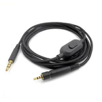 كابل سماعة رأس إصدار تعديل 2 متر لسماعات Sennheiser GAME ONE / GAME ZERO / PC 373D / GSP350 / GSP500 / GSP600، قابس مفرد، قابس مزدوج