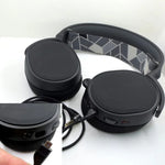 كابل توصيل سماعة رأس للألعاب مع رباط رأس، لسماعات SteelSeries Arctis 3 / 5 / 7 / PRO، ZS0130