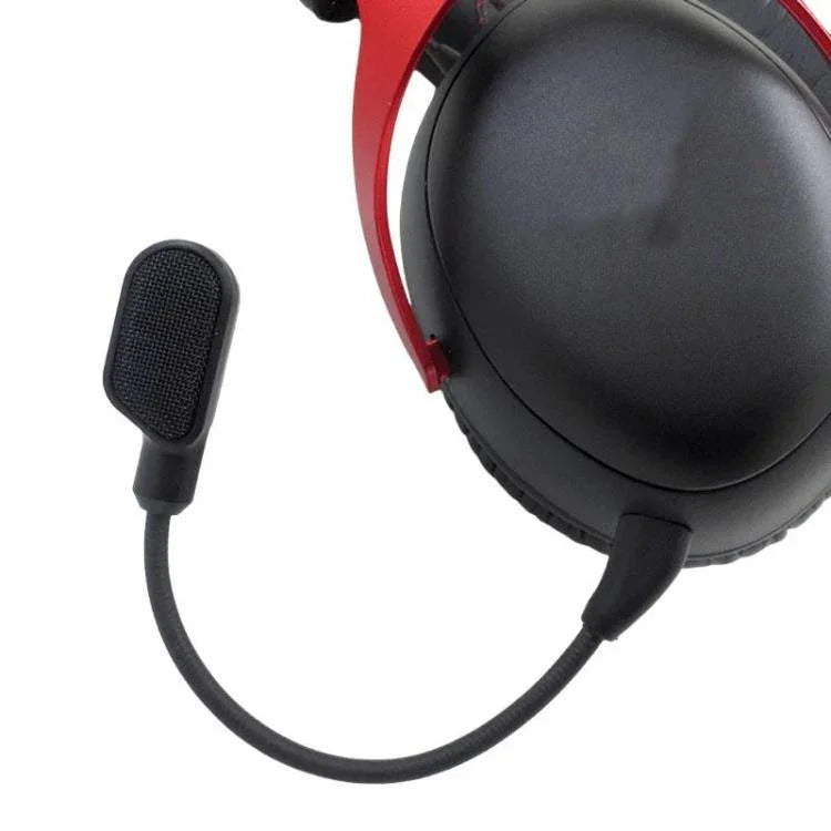 ميكروفون سماعة رأس للألعاب مع تقليل الضوضاء وإضاءة لسماعات Kingston HyperX Cloud III
