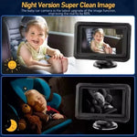 جهاز مراقبة طفل للسيارة بدقة HD 1080P بشاشة 4.3 بوصة