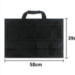 Nylon Fabric Lining Flannel Integrated Desktop Computer Bag Dust Cover