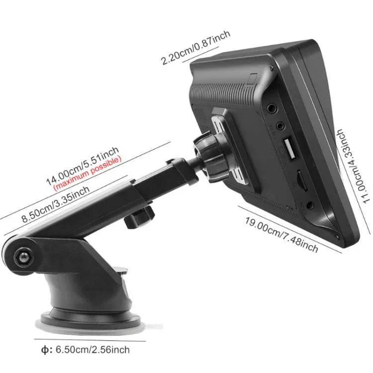 جهاز تشغيل MP5 للسيارة بشاشة لمس HD 7 بوصة + صورة عكسية HD مع 8 أضواء وكار بلاي لاسلكي، X5300 مع كاميرا 8 أضواء
