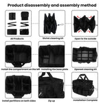 Cleaning Supplies Storage Bag Detachable Apron Pocket