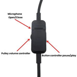 كابل صوت سماعة رأس للألعاب لسماعات Beyerdynamic MMX300 II، ZS0226
