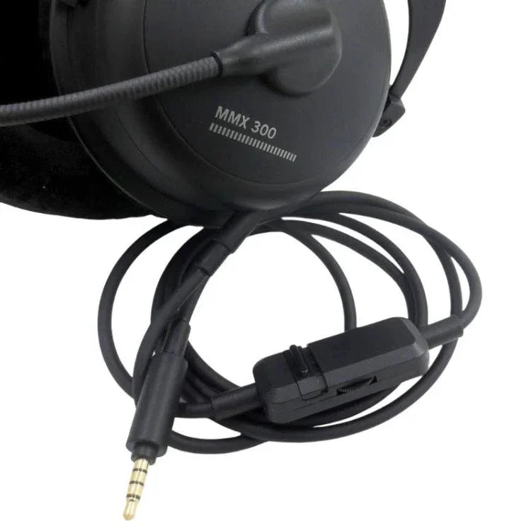 كابل صوت سماعة رأس للألعاب لسماعات Beyerdynamic MMX300 II، ZS0226