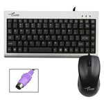 مجموعة لوحة مفاتيح وفأرة سلكية صناعية لأجهزة اللابتوب، USB وPS2 من Little Kangaroo DS-9821 DS-911
