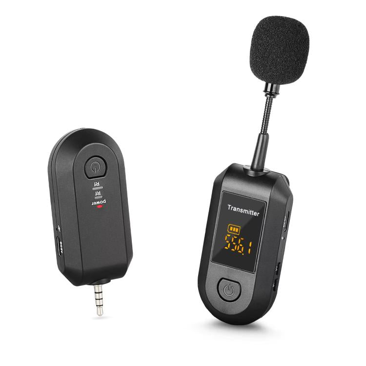 مكبر ميكروفون لاسلكي 2.4G محمول، ميكروفون مع مشبك 1 في 1، ميكروفون مع غطاء رأس 1 في 1، ميكروفون مع مشبك 1 في 2، ميكروفون مع غطاء رأس 1 في 2