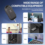 Wireless 2.4G Microphone Amplifier Portable Microphone, 1 In 1 Lapel Clip, 1 In 1 Headwear, 1 In 2 Lapel Clip, 1 In 2 Headwear