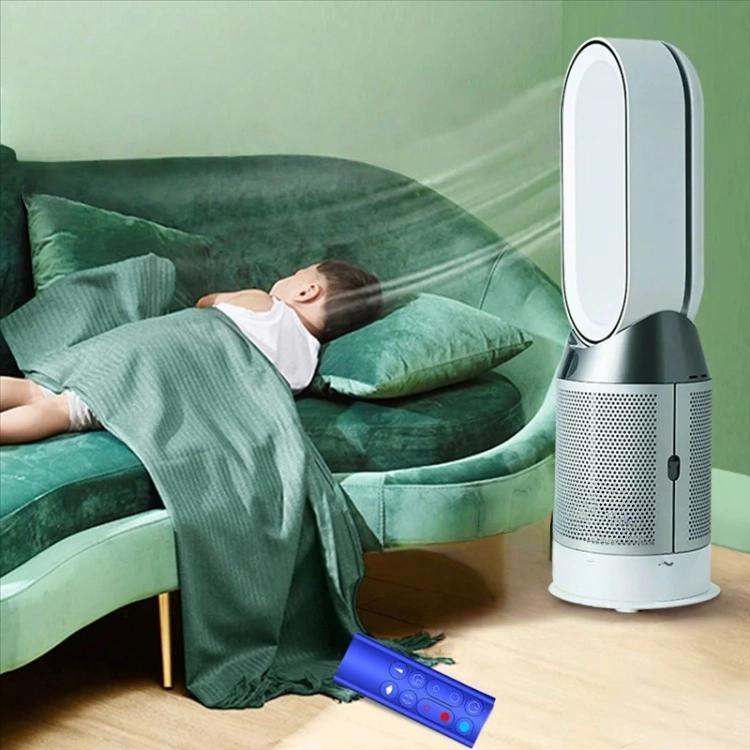 مروحة منقية هواء بدون شفرات مع تحكم عن بعد، متوافقة مع Dyson HP04 / HP05 / HP06 / HP09، Dyson TP05 / PH01، Dyson HP00 / HP01، Dyson AM10، Dyson AM04 / AM05، Dyson DP01 / DP03 / TP02 / TP03، Dyson BP01، Dyson HP02 / HP03