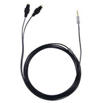 كابل صوت لسماعات Sennheiser HD414 / HD650 / HD600 / HD580 / HD660S، 2 متر، 1.2 متر